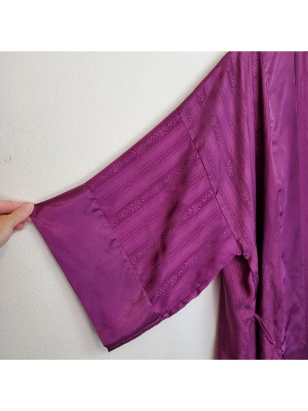Victoria's Secret vintage gold label in plum